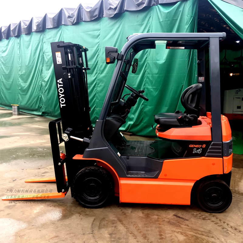 專業(yè)供應(yīng)電動(dòng)叉車二手進(jìn)口7FB14 豐田上海電瓶叉車