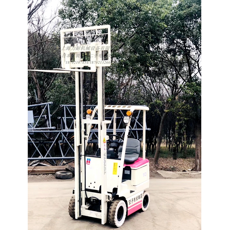 豐田原裝二手電動叉車超小超矮1噸電梯 地下室 狹小空間均可電瓶叉車