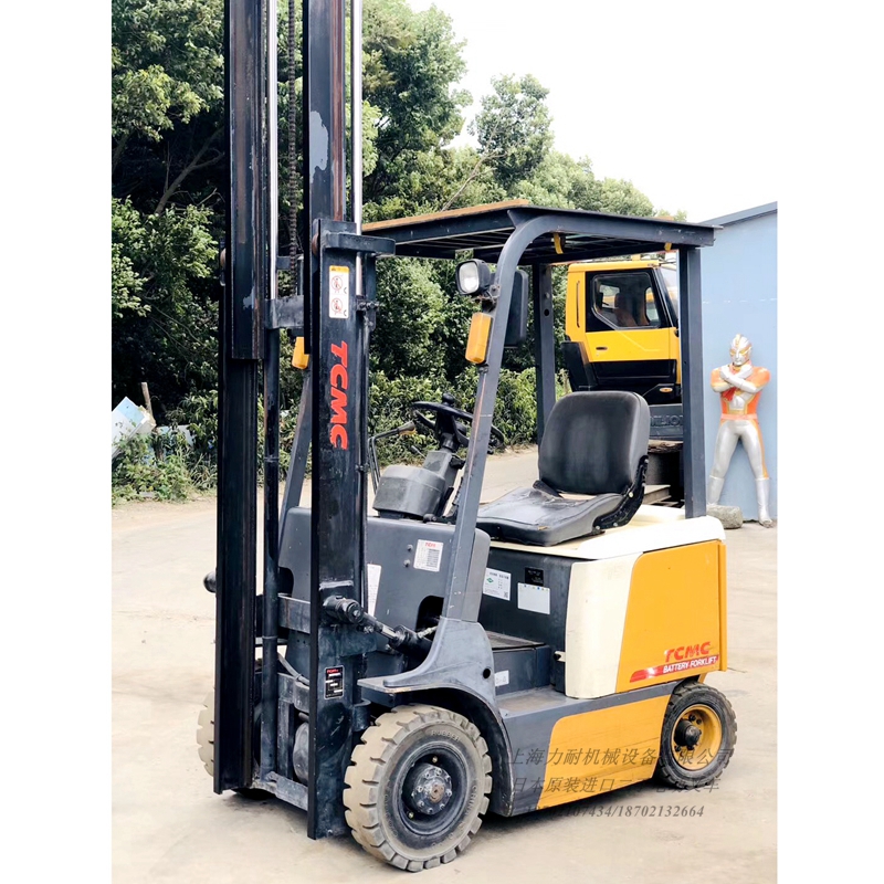 新到TCM二手電動(dòng)叉車 1.5噸平衡重式電瓶叉車價(jià)格優(yōu)惠