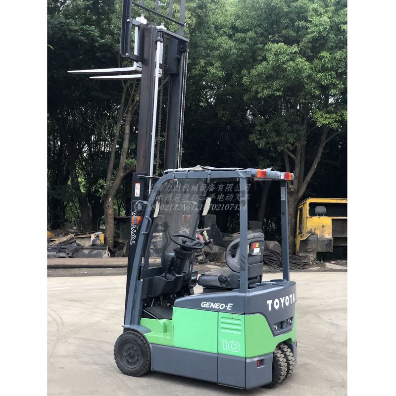 直銷原裝日本進(jìn)口二手電動(dòng)叉車1噸三支點(diǎn)綠色款